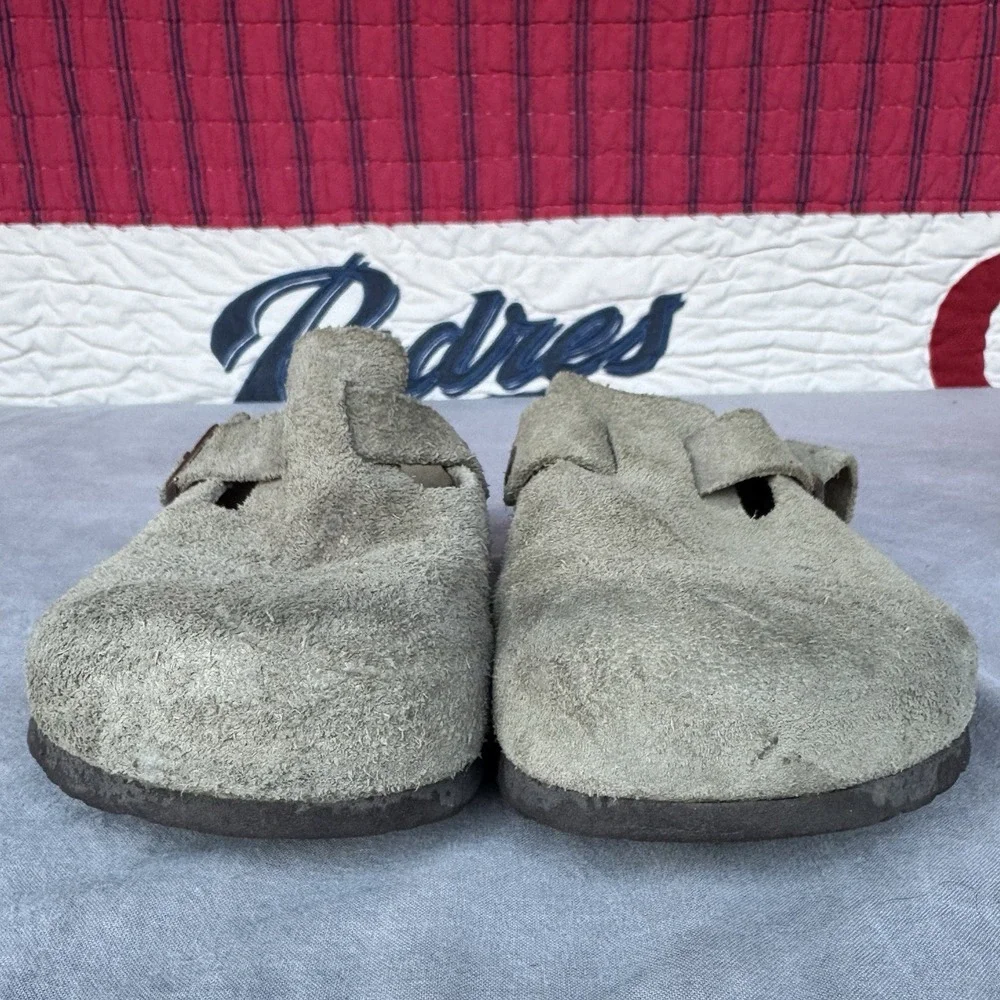 Size 39/W8/M6 - Birkenstock Boston‎ Mule Bone Sandals SFB